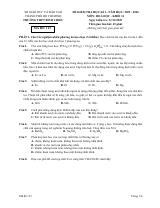 Đề thi Học kì 1 Hóa học 11 năm 2025-2026 trường THPT Bình Chiểu (TP Hồ Chí Minh)